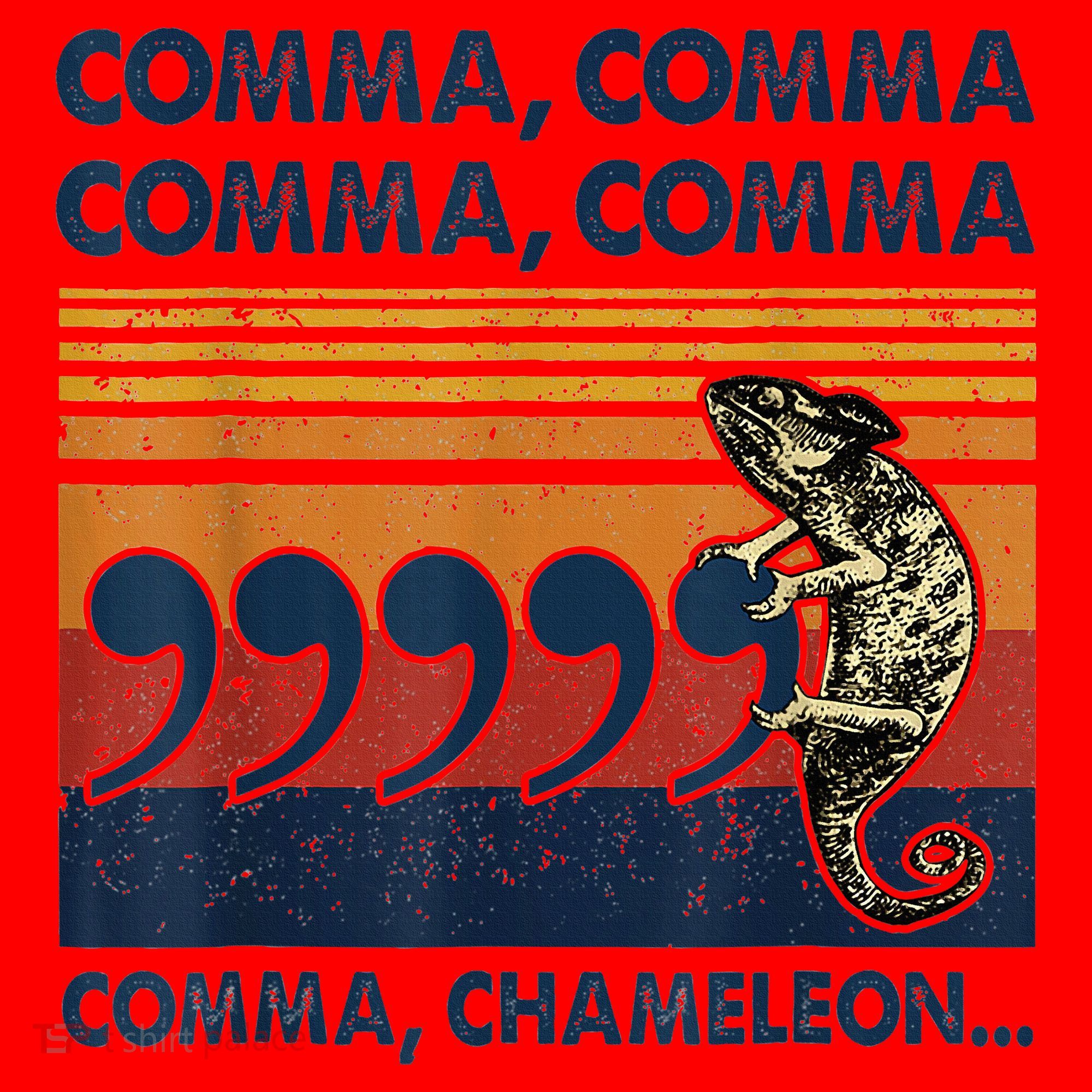 Comma Comma Chameleon Funny Grammar English Teacher Santa Hat