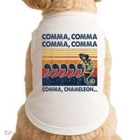Comma Comma Chameleon Funny Grammar English Teacher Doggie Tank thumb 0