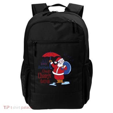 Climate Change Christmas Backpack