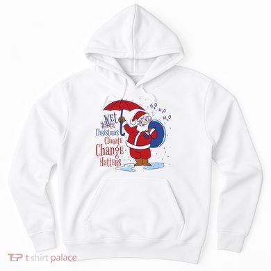 Climate Change Christmas Hoodie