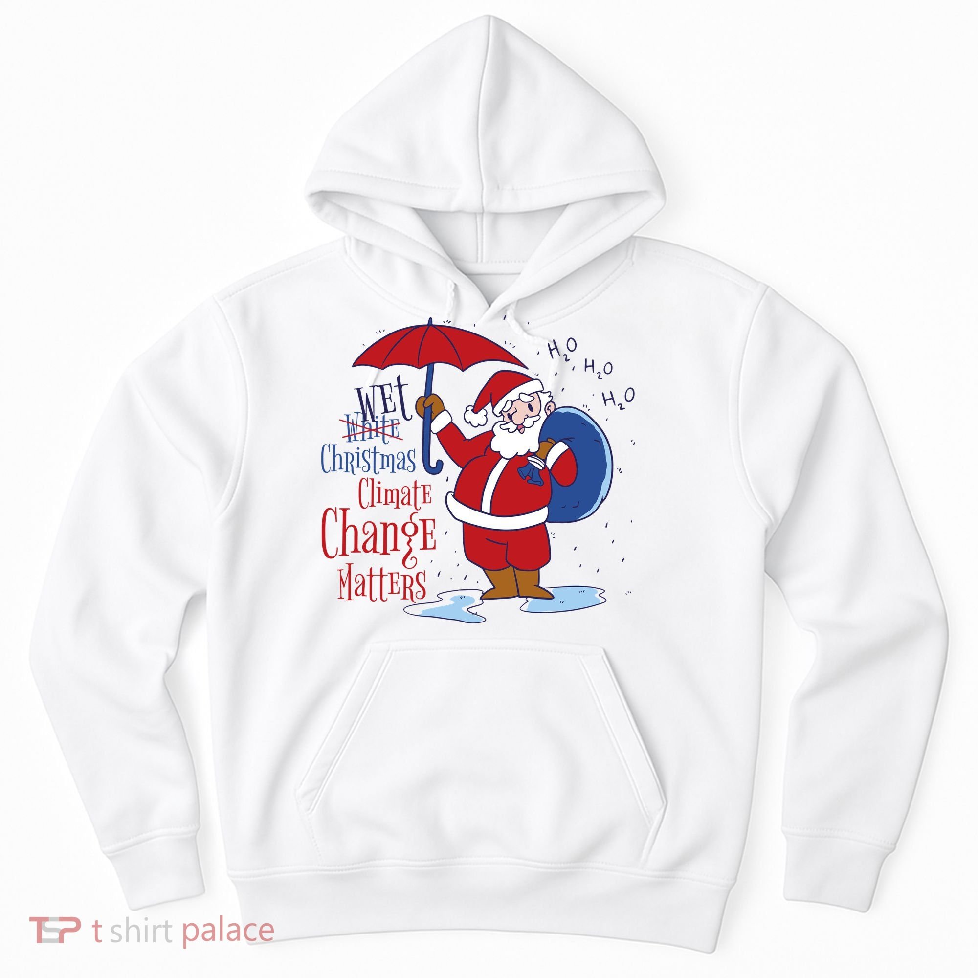 Climate Change Christmas Hoodie