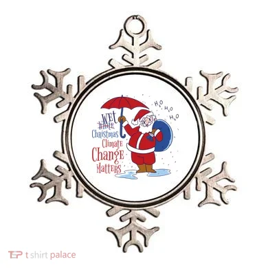 Climate Change Christmas Ornament