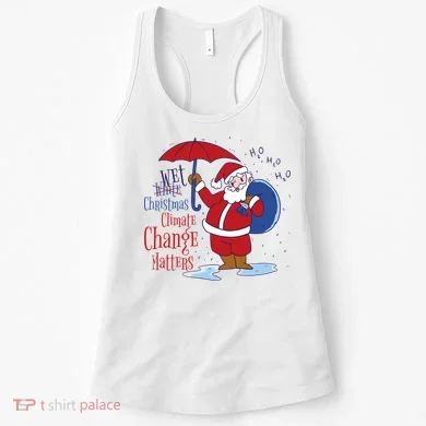 Climate Change Christmas Women's Tank Top