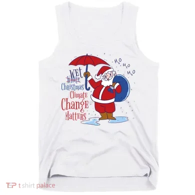 Climate Change Christmas Tank Top
