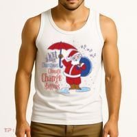 Climate Change Christmas Tank Top thumb 3