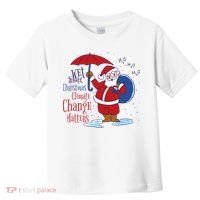 Climate Change Christmas Toddler T-Shirt thumb 0