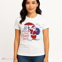 Climate Change Christmas Women's T-Shirt thumb 4