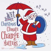 Climate Change Christmas Kids T-Shirt thumb 4
