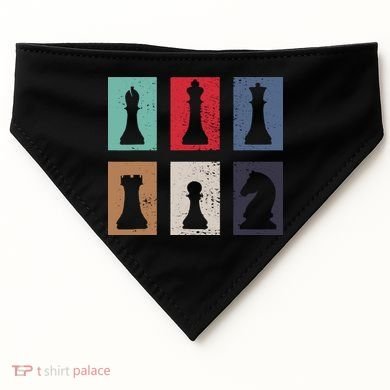 Chess Chess USA-Made Doggie Bandana