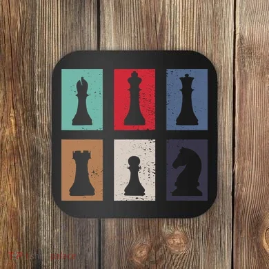 Chess Chess Coaster