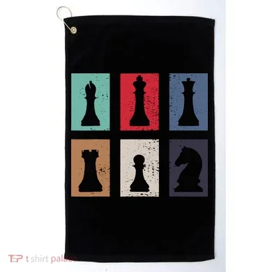 Chess Chess Golf Towel