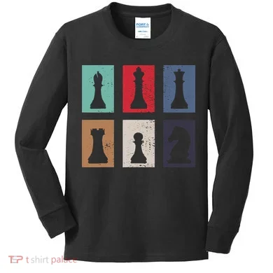 Chess Chess Kids Long Sleeve Shirt