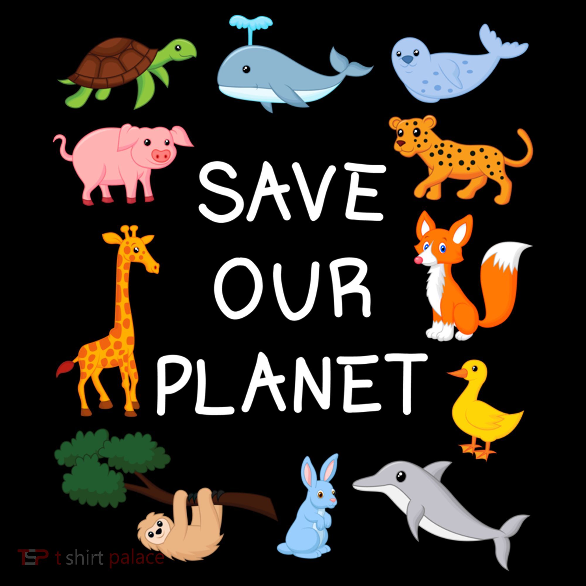 Climate Change Cute Gift With Cute Animals Save Our Planet Great Gift Women's Hoodie