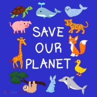 Climate Change Cute Gift With Cute Animals Save Our Planet Great Gift Toddler Hoodie thumb 2