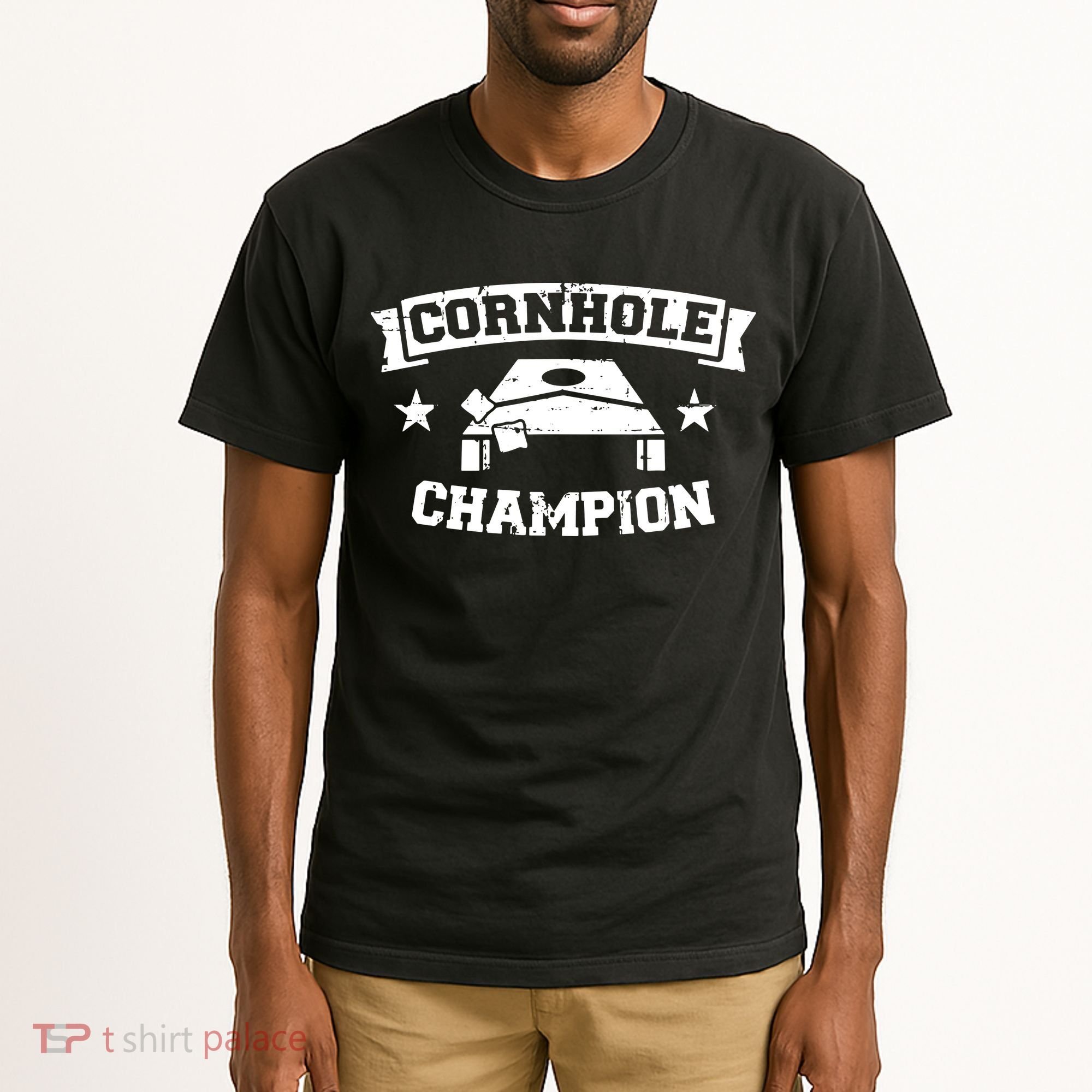 Cornhole Champion Tall T-Shirt