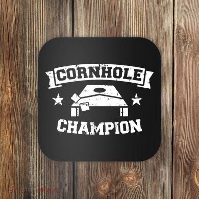 Cornhole Champion Coaster