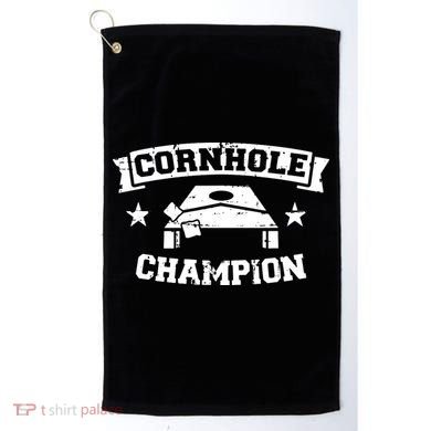 Cornhole Champion Golf Towel