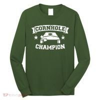 Cornhole Champion Long Sleeve Shirt thumb 0