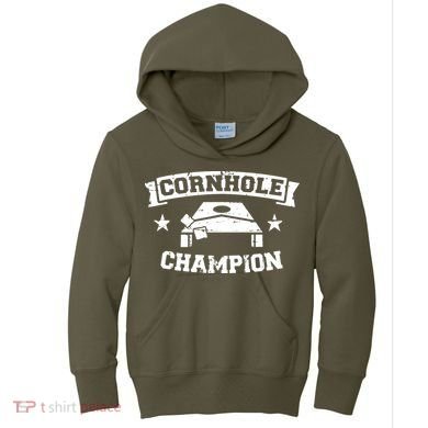 Cornhole Champion Kids Hoodie