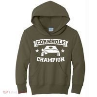 Cornhole Champion Kids Hoodie thumb 0
