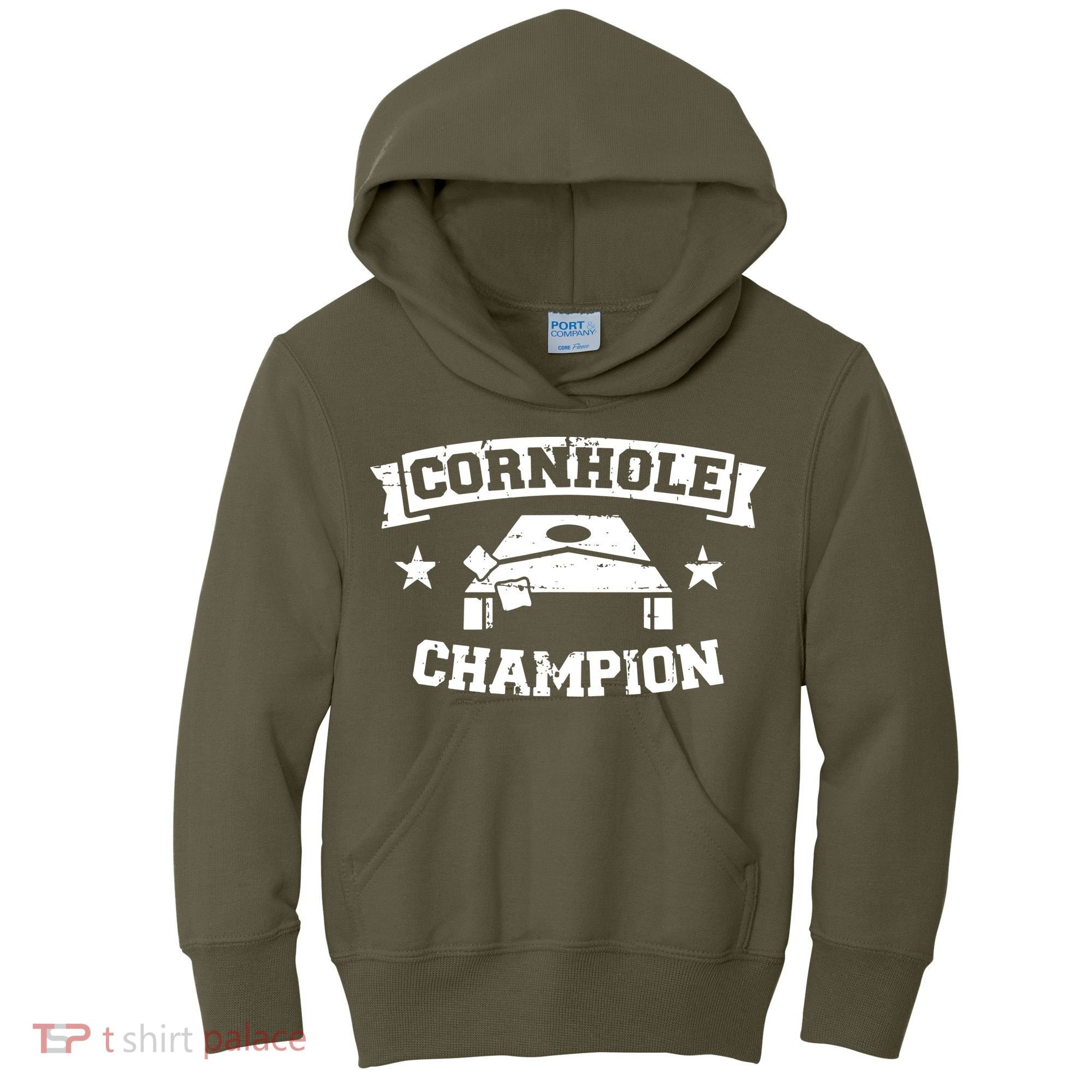 Cornhole Champion Kids Hoodie