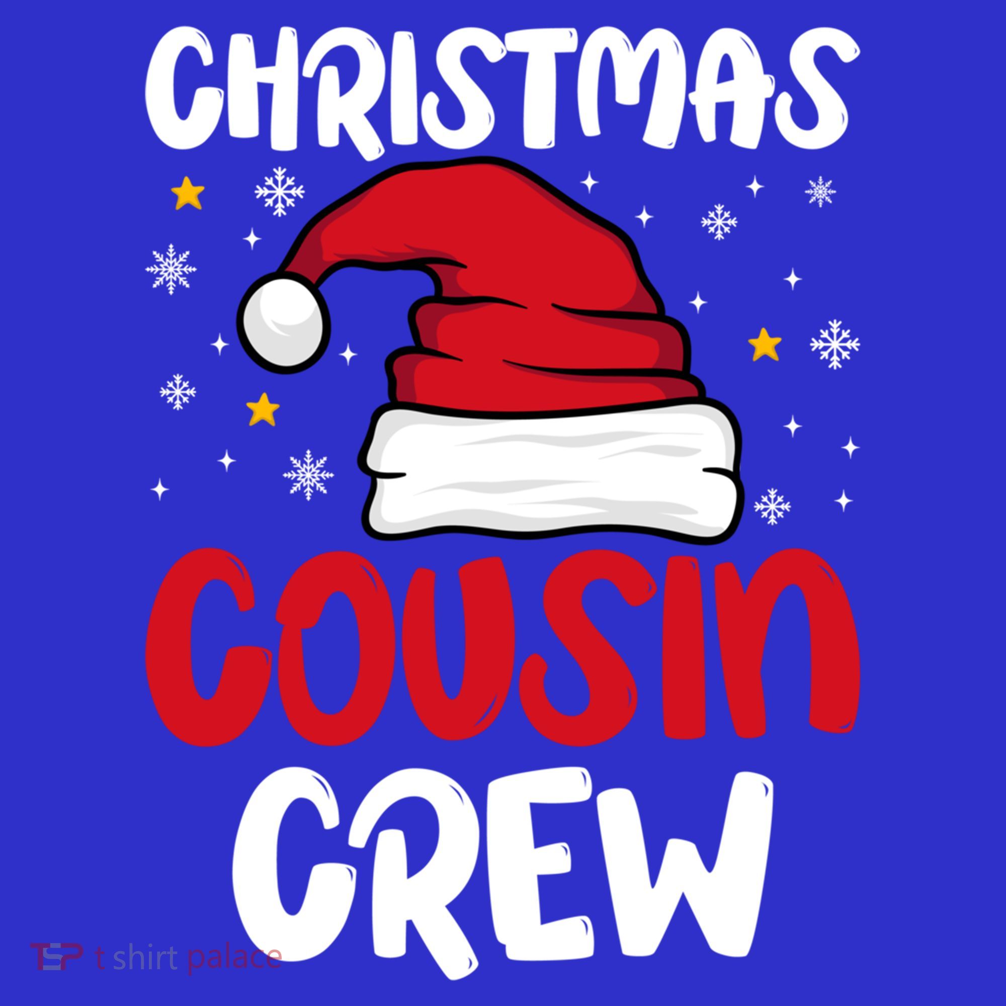 Cousin Crew Christmas Funny Family Matching Santa Elf Xmas Gift Women's Tank Top