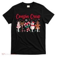 Cousin Crew Christmas Squad Family Matching Cousin Club Kid T-Shirt thumb 0