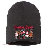 Cousin Crew Christmas Squad Family Matching Cousin Club Kid Sustainable Knit Beanie thumb 0