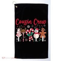 Cousin Crew Christmas Squad Family Matching Cousin Club Kid Golf Towel thumb 0