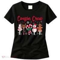 Cousin Crew Christmas Squad Family Matching Cousin Club Kid Women's T-Shirt thumb 0