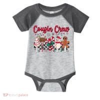 Cousin Crew Christmas Squad Family Matching Cousin Club Kid Infant Baby Jersey Bodysuit thumb 0