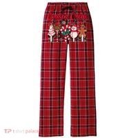 Cousin Crew Christmas Squad Family Matching Cousin Club Kid Women's Flannel Plaid Pajama Pants thumb 0