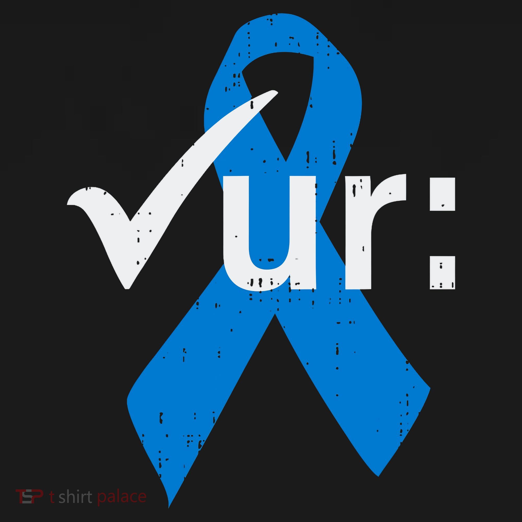 Colorectal Colon Cancer Awareness Blue Ribbon Colonoscopy  T-Shirt