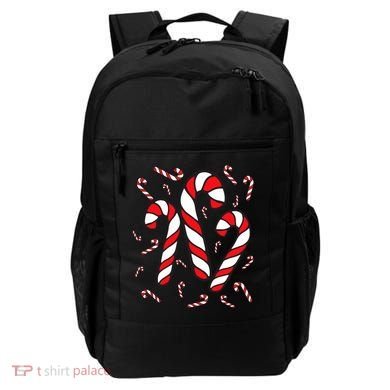 Candy Cane Crew Merry And Bright Red And White Candy Costume Backpack