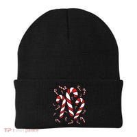 Candy Cane Crew Merry And Bright Red And White Candy Costume Beanie thumb 0