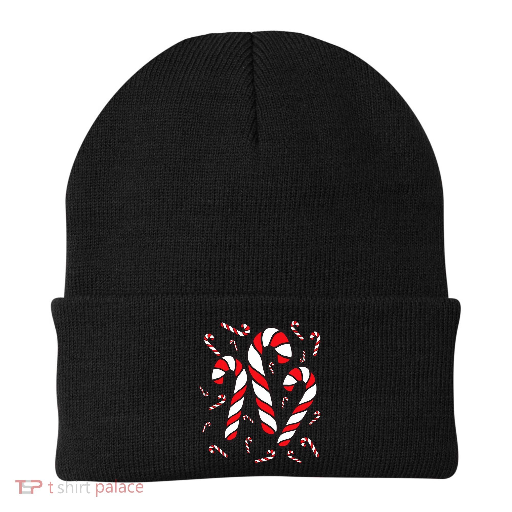 Candy Cane Crew Merry And Bright Red And White Candy Costume Beanie