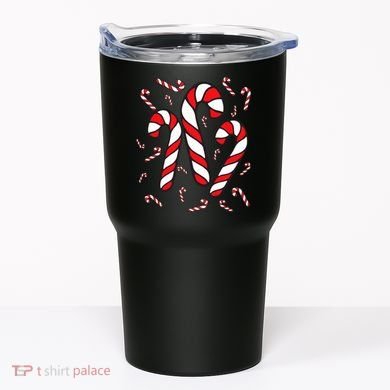 Candy Cane Crew Merry And Bright Red And White Candy Costume Tumbler