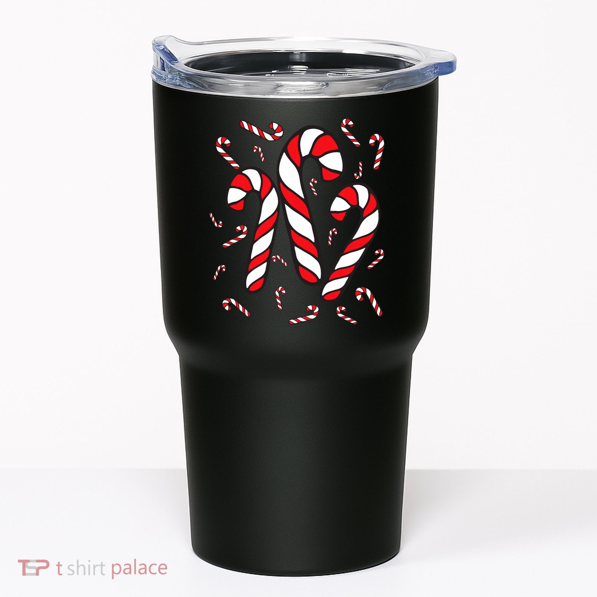 Candy Cane Crew Merry And Bright Red And White Candy Costume Tumbler
