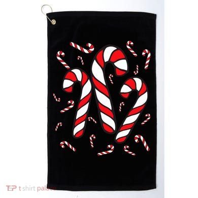 Candy Cane Crew Merry And Bright Red And White Candy Costume Golf Towel