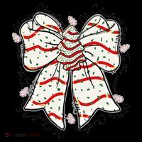 Cute Coquette Christmas Tree Cake Ribbon Bow  Coffee Mug thumb 5