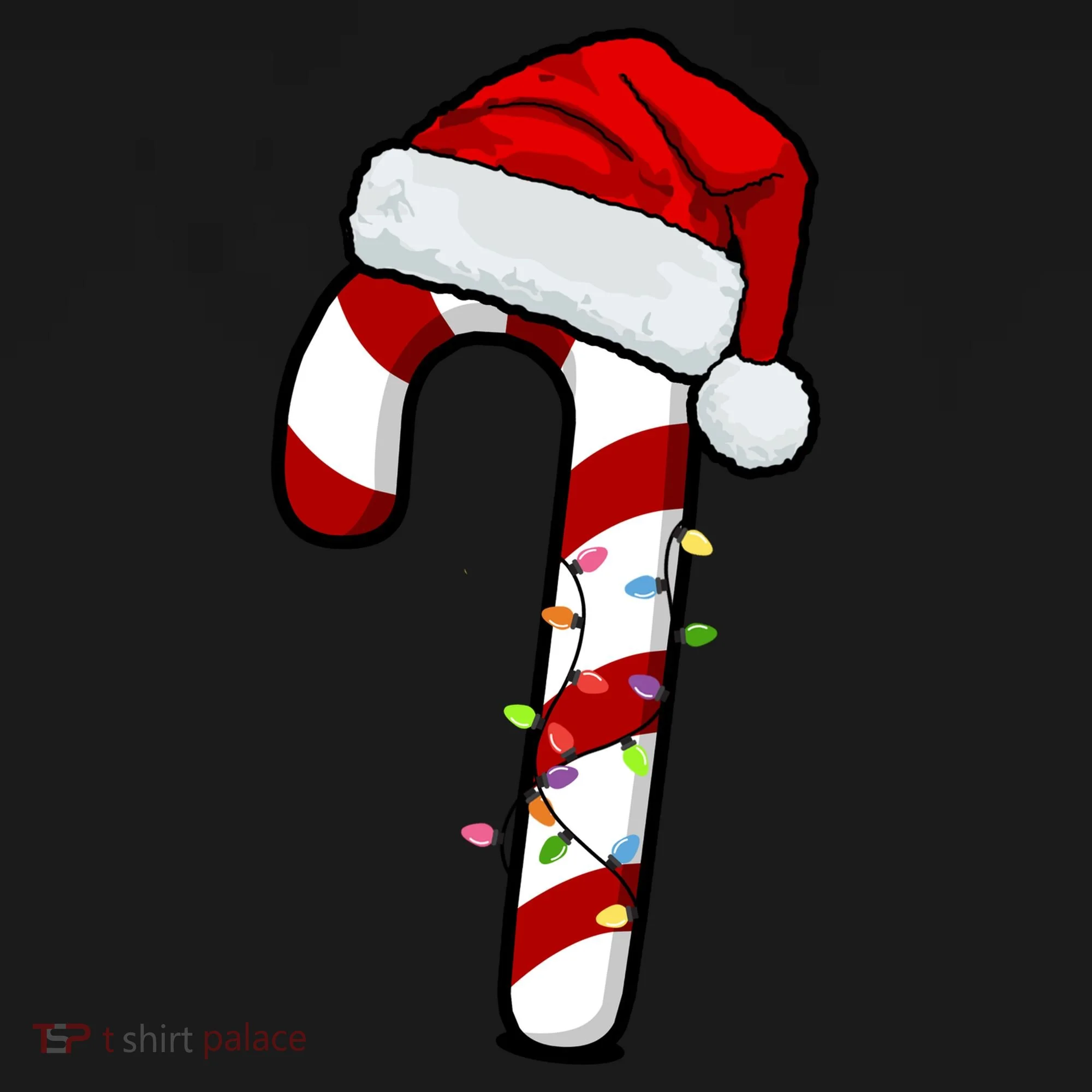 Christmas Candy Cane Holiday Doggie Tank