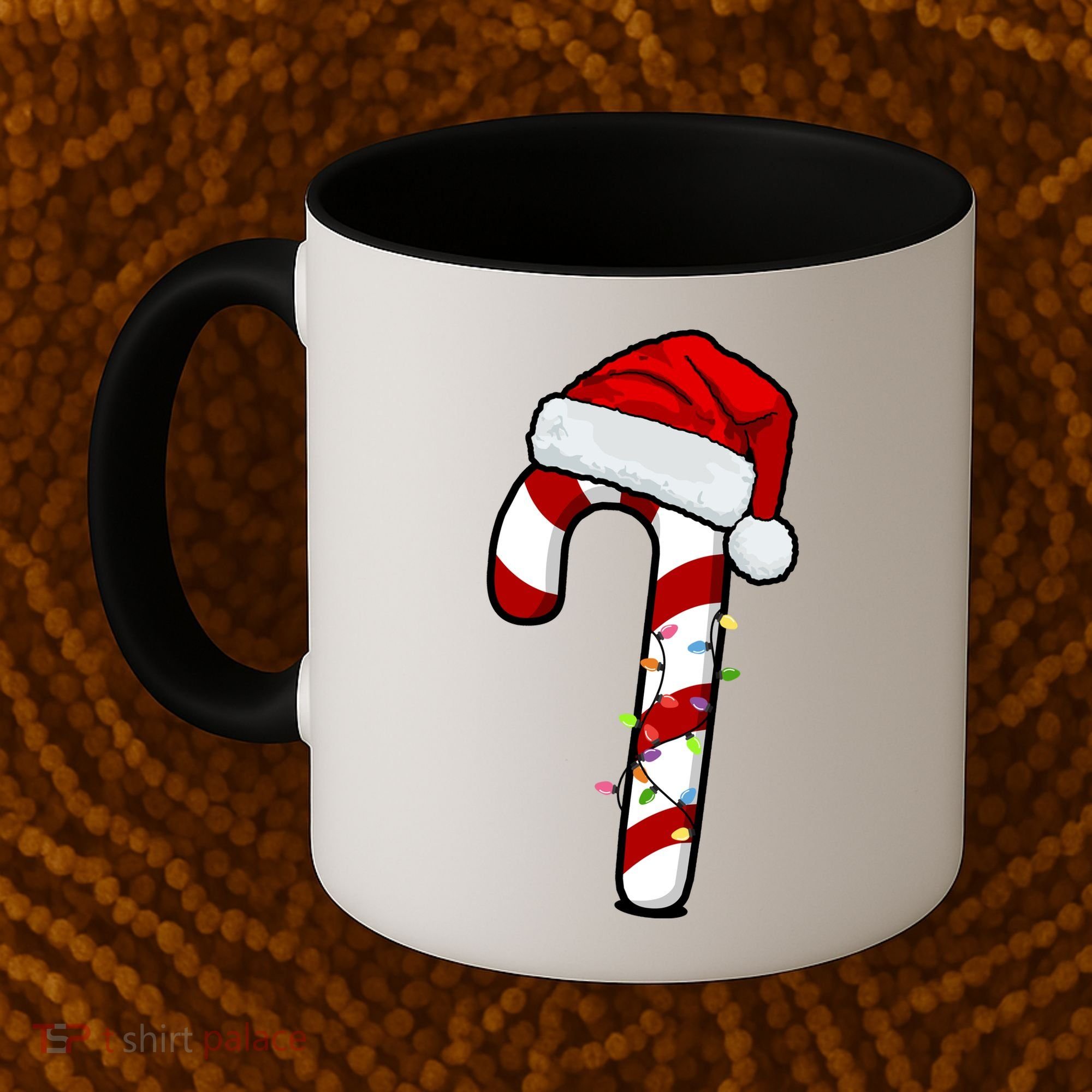 Christmas Candy Cane Holiday Coffee Mug
