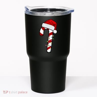 Christmas Candy Cane Holiday Tumbler