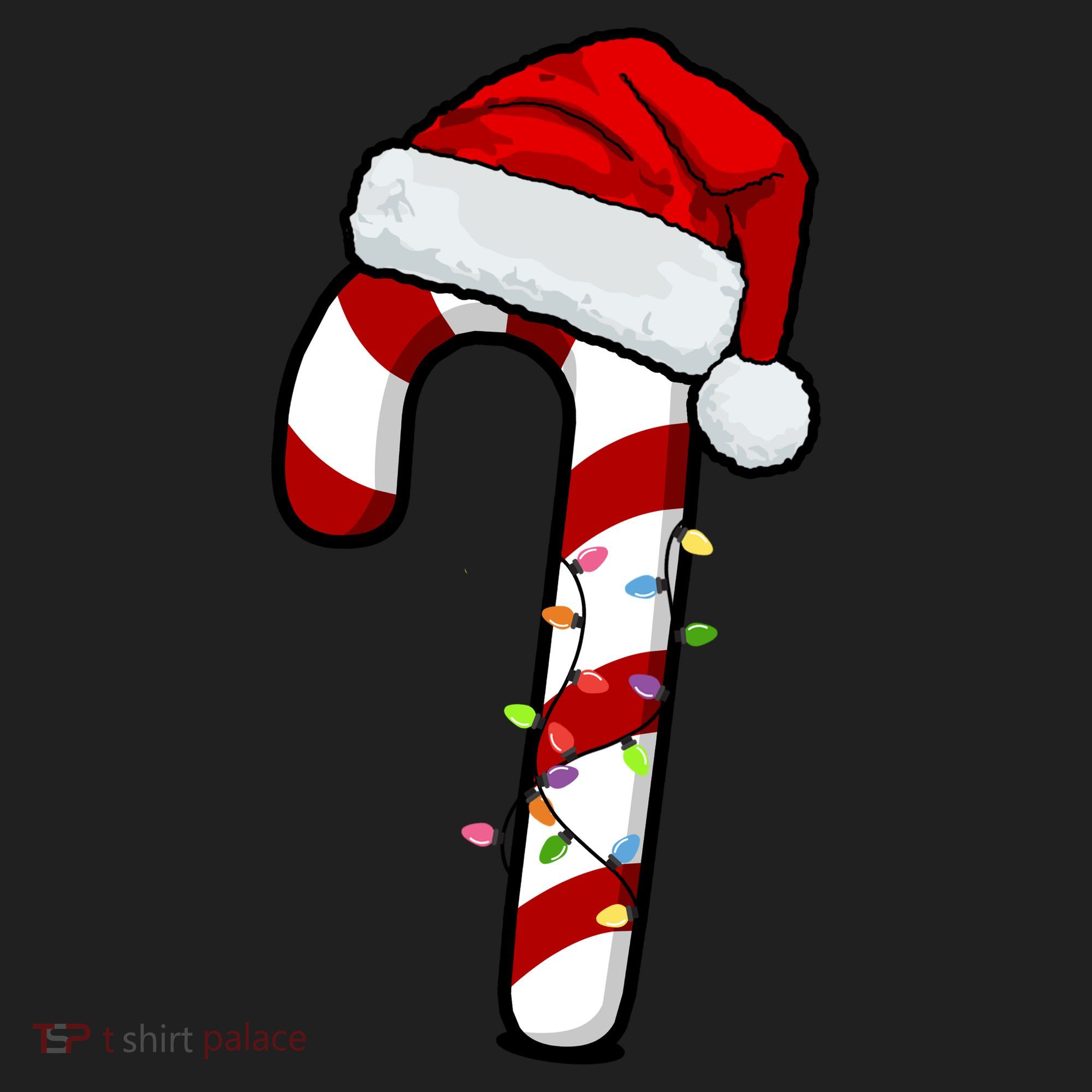 Christmas Candy Cane Holiday Hat