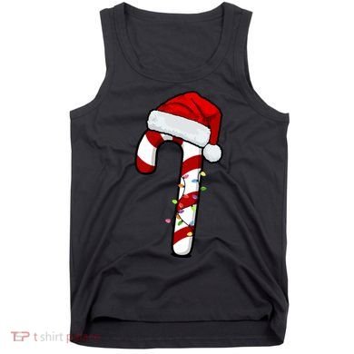 Christmas Candy Cane Holiday Tank Top