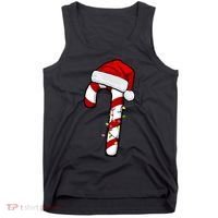 Christmas Candy Cane Holiday Tank Top thumb 0