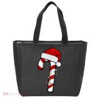 Christmas Candy Cane Holiday Tote Bag thumb 0