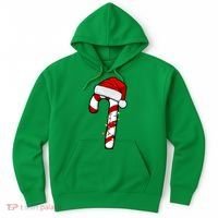 Christmas Candy Cane Holiday Hoodie thumb 0