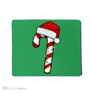 Christmas Candy Cane Holiday Mousepad