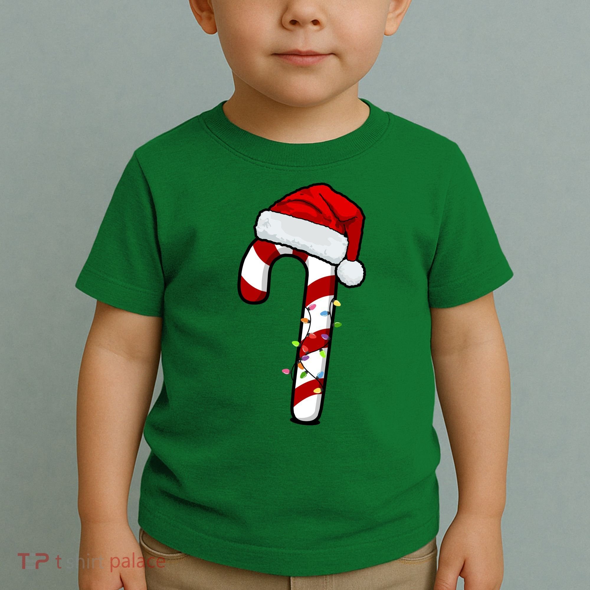 Christmas Candy Cane Holiday Toddler T-Shirt